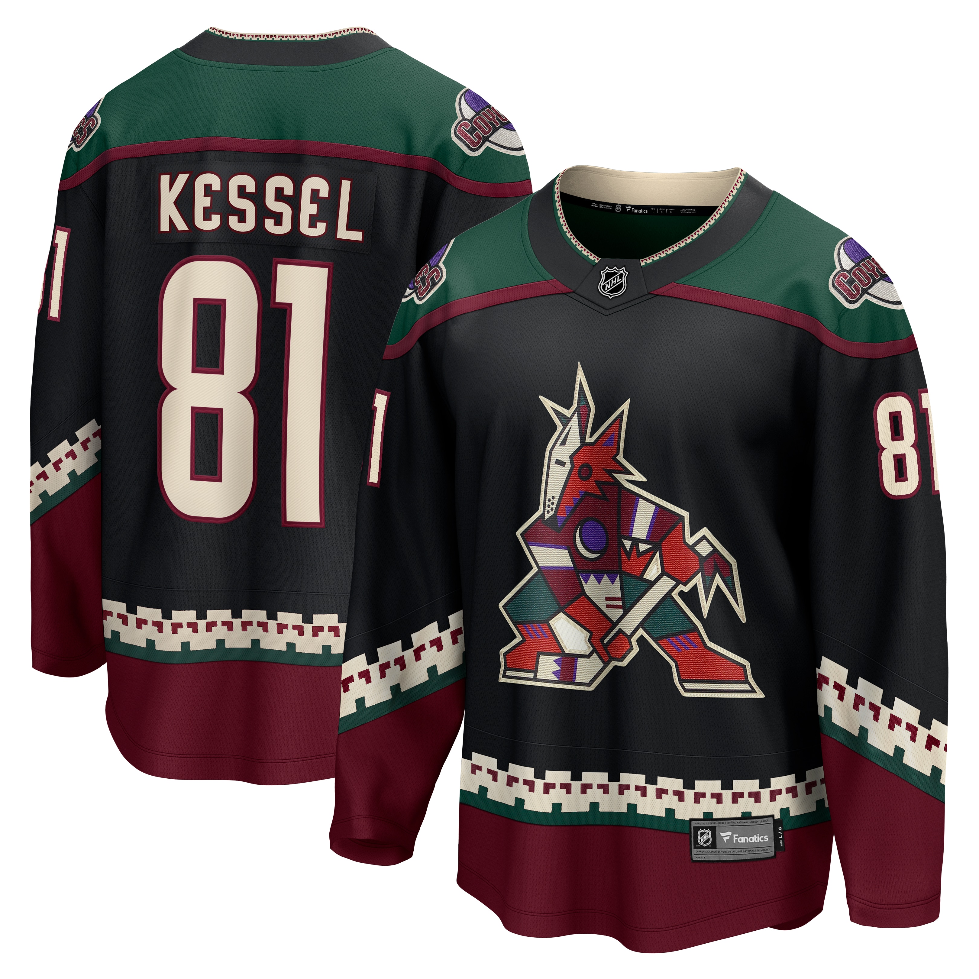 Arizona Coyotes Hockey Jersey NFL Arizona Coyotes Breakaway Player Jersey Fan Merch Gifts