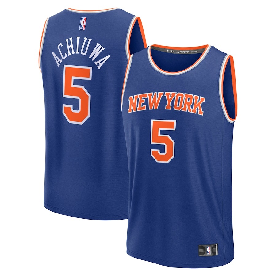 Cameron Payne New York Knicks Jersey NBA Player Swingman Jersey Basketball Fan Merch Gifts